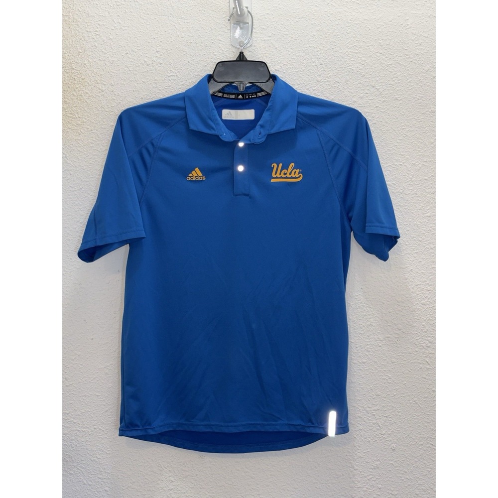 ADIDAS UCLA Bruins Golf Polo Shirt Men's Medium Climachill Athletics University